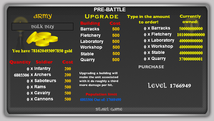 Screen do podsumowania 11 z gry Invasion: The Last Crusade - przed zakupem.