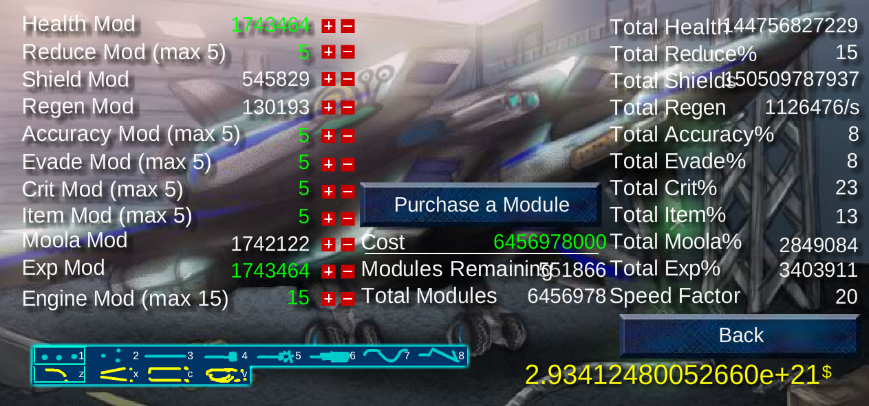 Hangar - lvl 1 743 464, NG+ #37